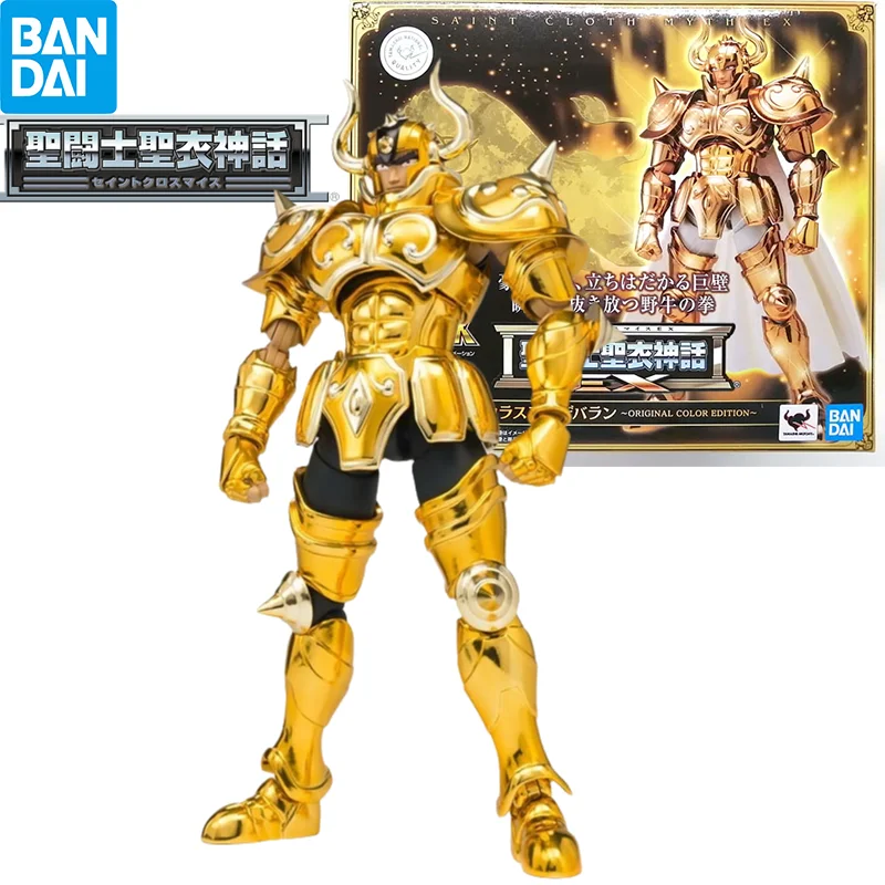 

In Stock Bandai Saint Cloth Myth EX Taurus Aldebaran Revival Ver.Anime Figure Action Model Collectible Toys Gift For Boy