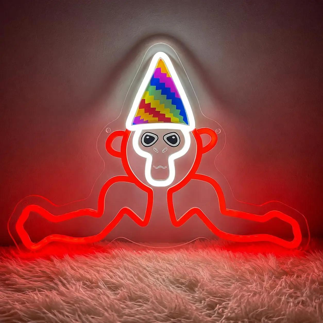 Monkey Neon Sign USB Powered LED Neon Light Game Room Home Party Bar Bedroom Christmas Wall Decor Xmas Gift Animal LED Art Light
