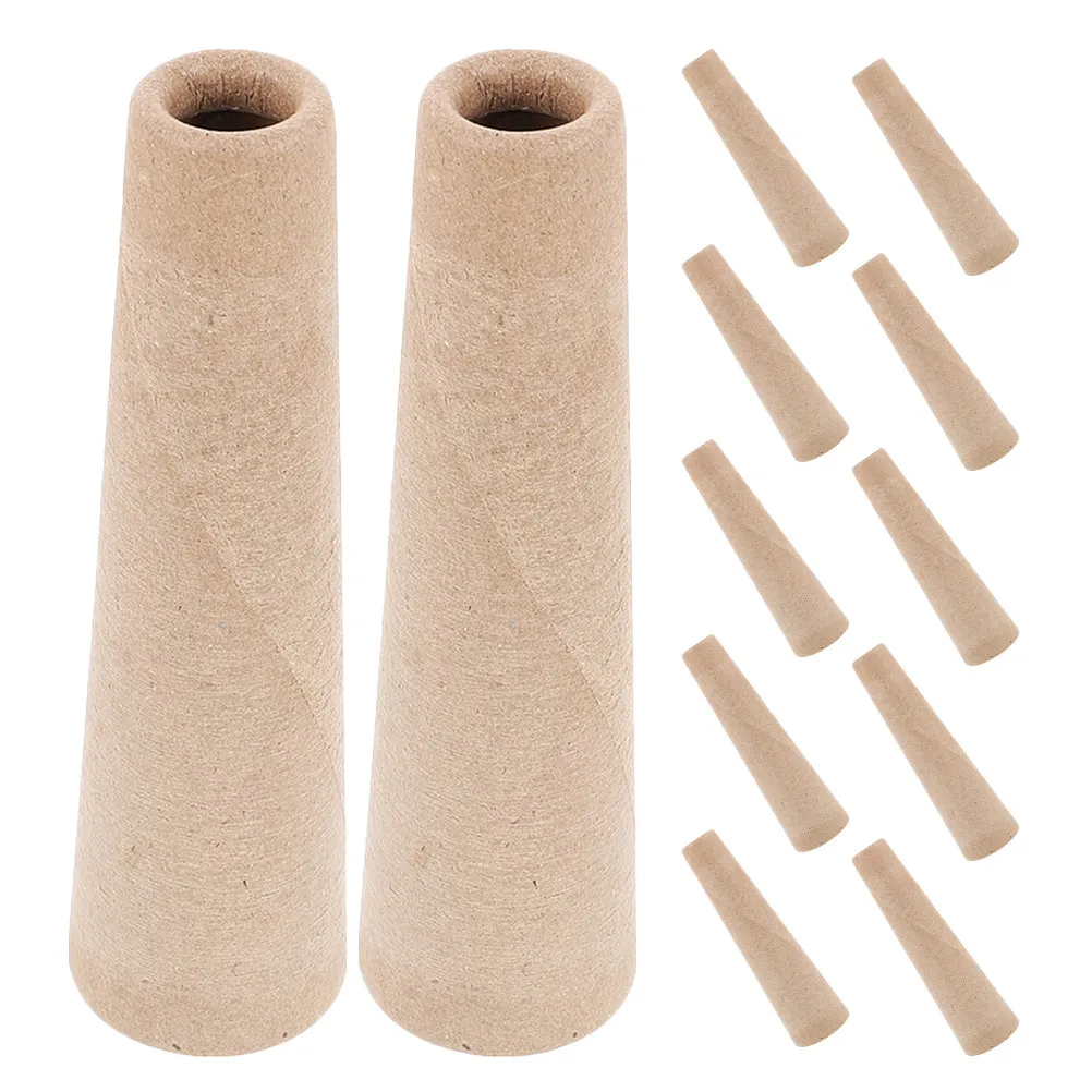 

Набор из 12 высококачественных бумажных конусов для намотки пряжи, для ручных вязальных машин, замена тубусов для вышивки, для рукоделия