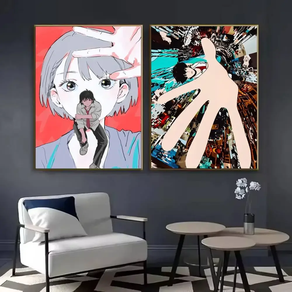Anime S-Sonny Boy Japan Poster Waterproof Sticky Wall Art Print For Bedroom Living Room Hallway Bar Home Decor