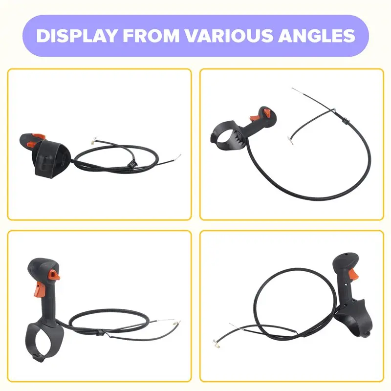 A76K Complete Throttle Control For BR500 BR550 BR600 BR700 Blower Handle Bar Cable Wire Switch 4282-790-1305