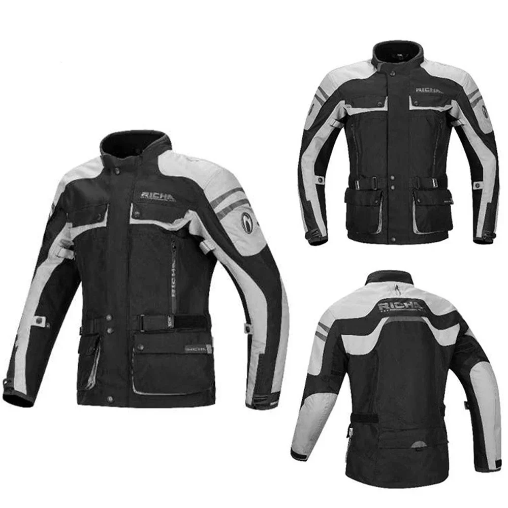 Racing Suit Men Riding Jacket Motorcycle Motorcyclist Waterproof Pants Women Outdoor Protective Equipment Removable Breathable