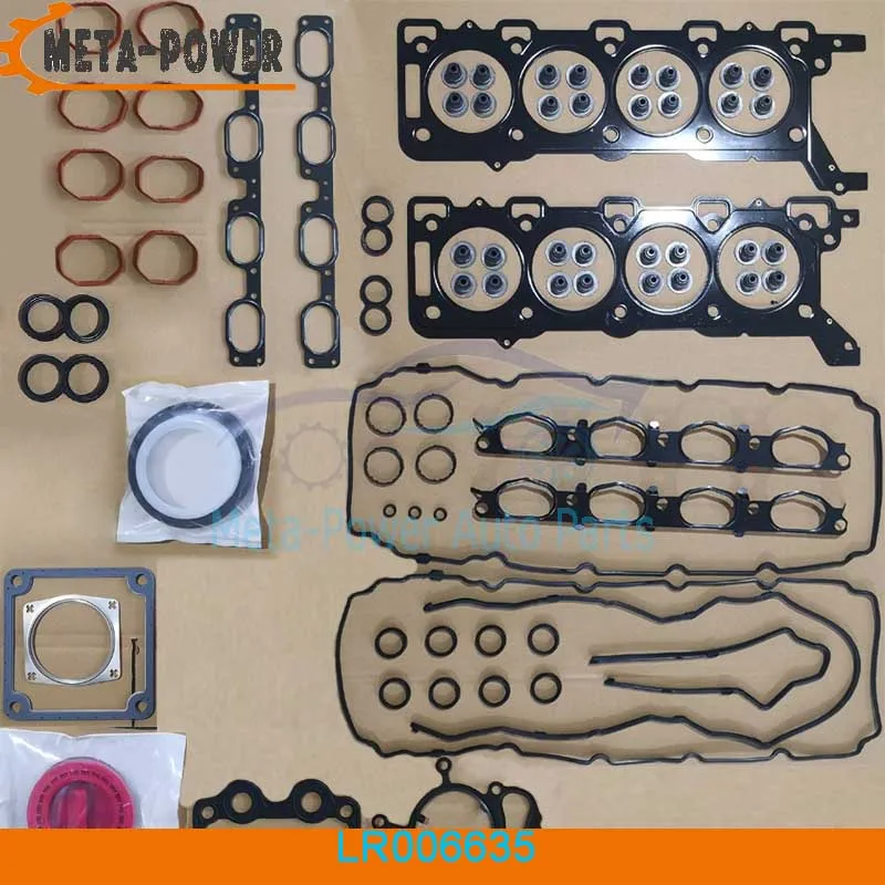 

Full Set Auto Engine Gasket Repair Kits LR006635 Engine Cylinder Gasket Set for Land Rover Jaguar Range Rover Sports V8 4.2L