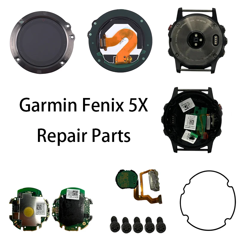 Garmin Fenix 5X 51MM Smartwatch Repair Spare Replacement Parts