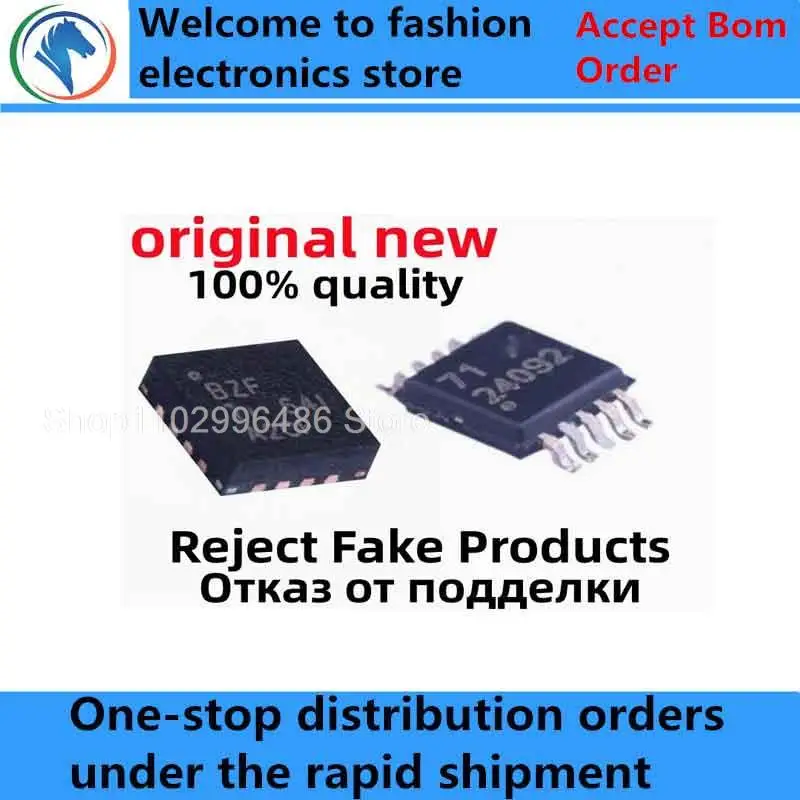 

1-5Pcs 100% New BQ24074RGTR BZF NXK QFN16 BQ25896RTWR BQ25896 QFN24 BQ24092DGQR 24092 MSOP10 Brand new original chips ic