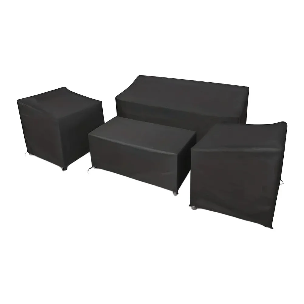 For Coffee Tables Weatherproof Furniture Covers Outdoor Furniture Covers Outdoor Waterproof And Windproof Adjustable Drawstrings