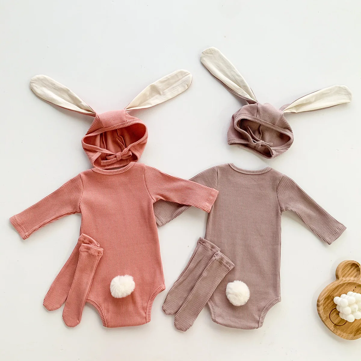 

Umorden Infant Baby Boys Girls Rabbit Bunny Romper Costume Bodysuit Set Long Ear 6-12M 12-24M Photography Easter Fancy Dress