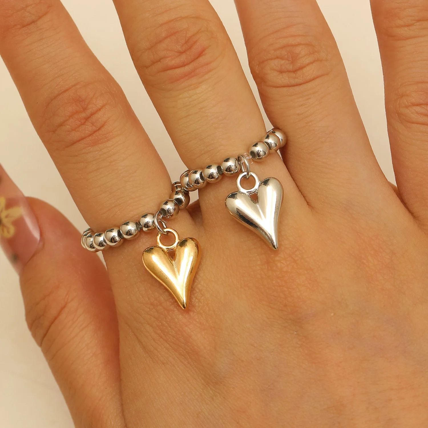 Винтажные-оригинальные-кольца-ручной-работы-с-бусинами-эластичная-веревка-кольца-с-подвеской-в-виде-сердца-для-женщин-круглые-кольца-с-бусинами-ccb-ювелирные-изделия-подарки