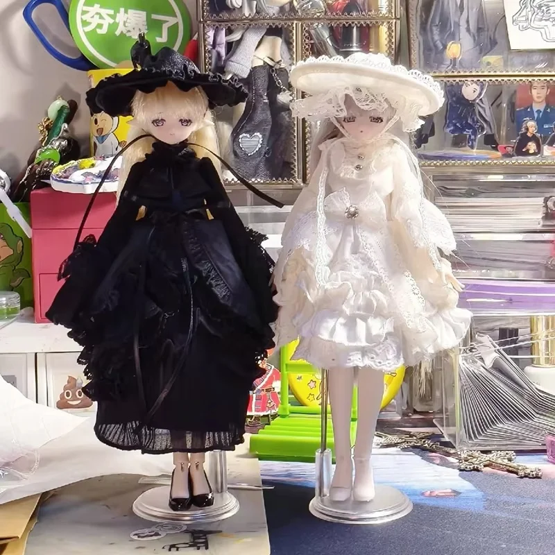 Pre-Order 30 Days 1/6 Bjd Doll Clothes Exquisite Dress Sun Hat Outfit Fit Azone Ob22 Ob24 Teliu Universal Doll Costume