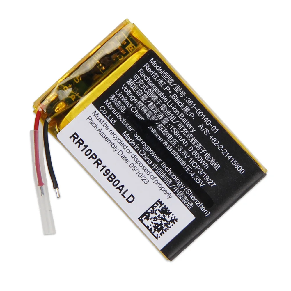 НОВАЯ сменная батарея 361-00140-01 для умных часов Garmin Forerunner 55, GPS, 158 мАч, с инструментами