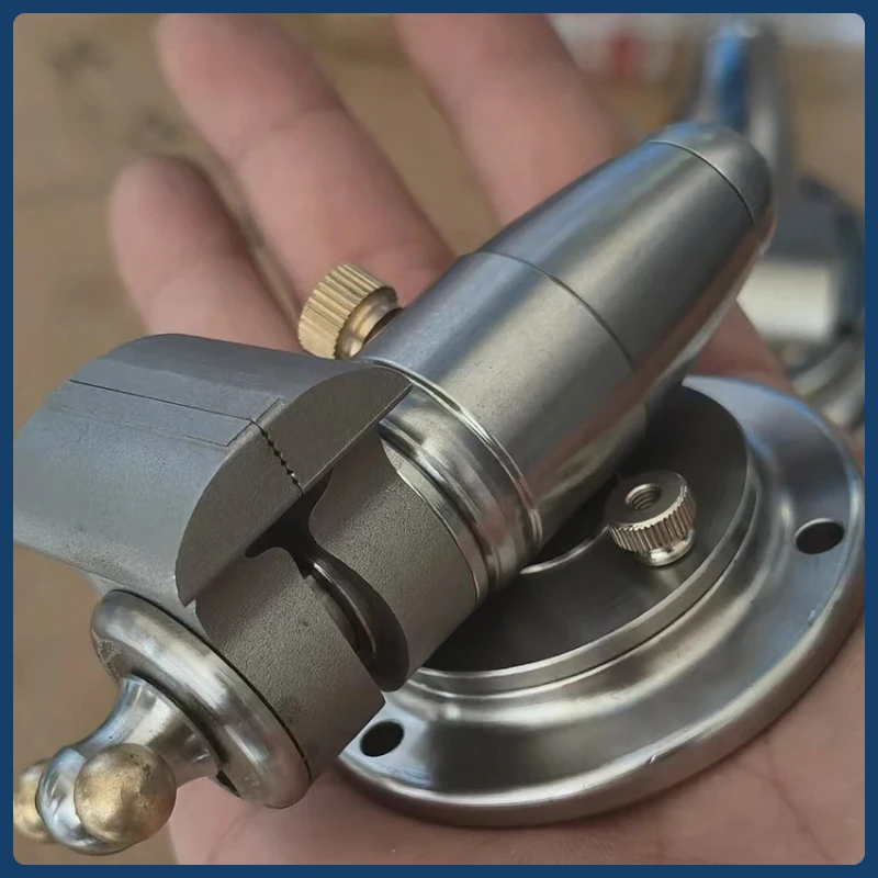 

Мини-304 Нержавеющая сталь 1,2 дюйма DIY Инструмент для ремонта часов ручной работы Стальные плоскогубцы с наковальней Регулируемый настольный зажим с поворотным основанием