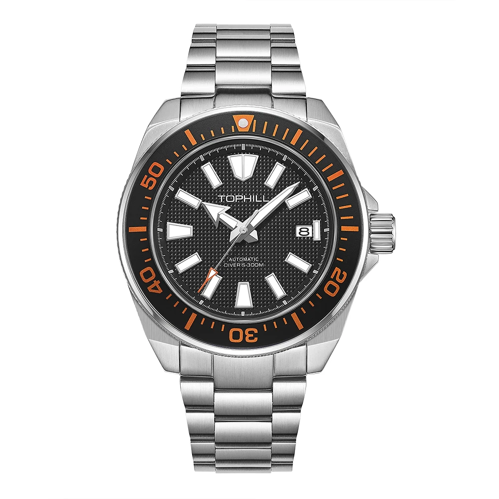 Men's Diving Watch, Sapphire Calendar Waterproof Design