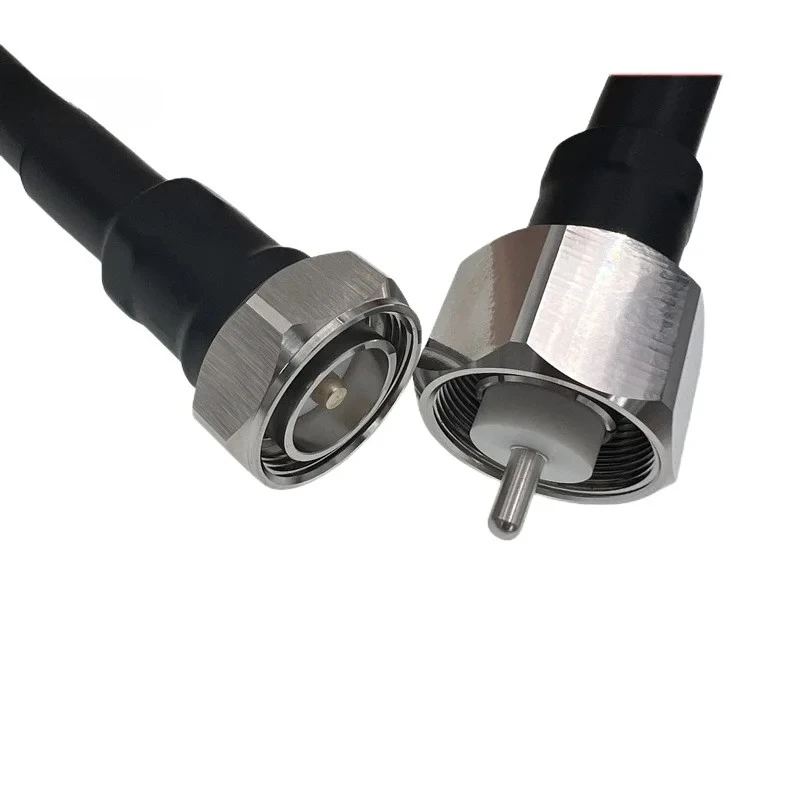Pe-Rg217U Semiconductor High-Power Cable High-Voltage LC Male to Din Male Connection Coaxial RF Coaxial Connectors