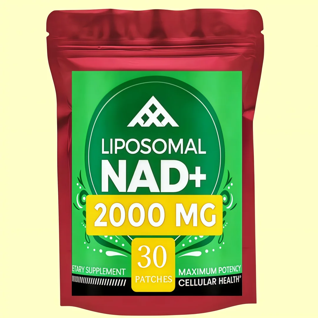Liposomal NAD Transdermal Patches for Cellular Anti-Aging, Energy & Mental Focus – 30 Patches
