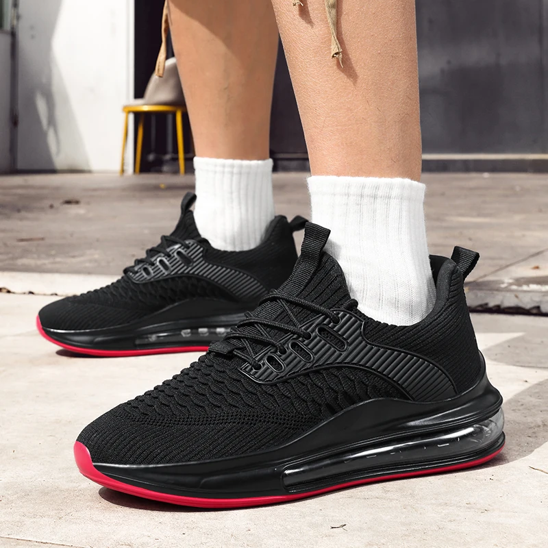 

high quality New Soft soled Running Men's Mesh Breathable Casual Sports Shoes Coconut Trendy Advanced air cushioned sneakers men