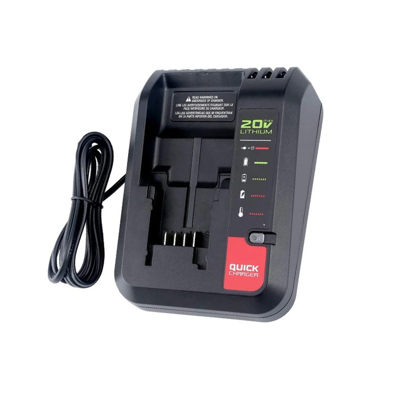 Upgraded Replacement Porter-Cable PCC692L , Also for All Black&Decker 20V MAX Lithium Battery or Charger US Plug