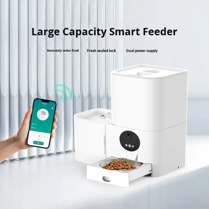 Automatic Pet Water Fountain Large Capacity Dog Cat Drinking Bowl Smart Feeder Dispenser for Puppy Kitten Home Supplies Smart