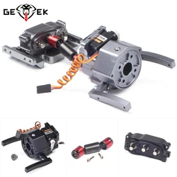 Front Motor 2 Speed Transmission Metal Planetary Gearbox Transfer Case for 1/10 RC Crawler Car Axial SCX10 & SCX10 II 90046