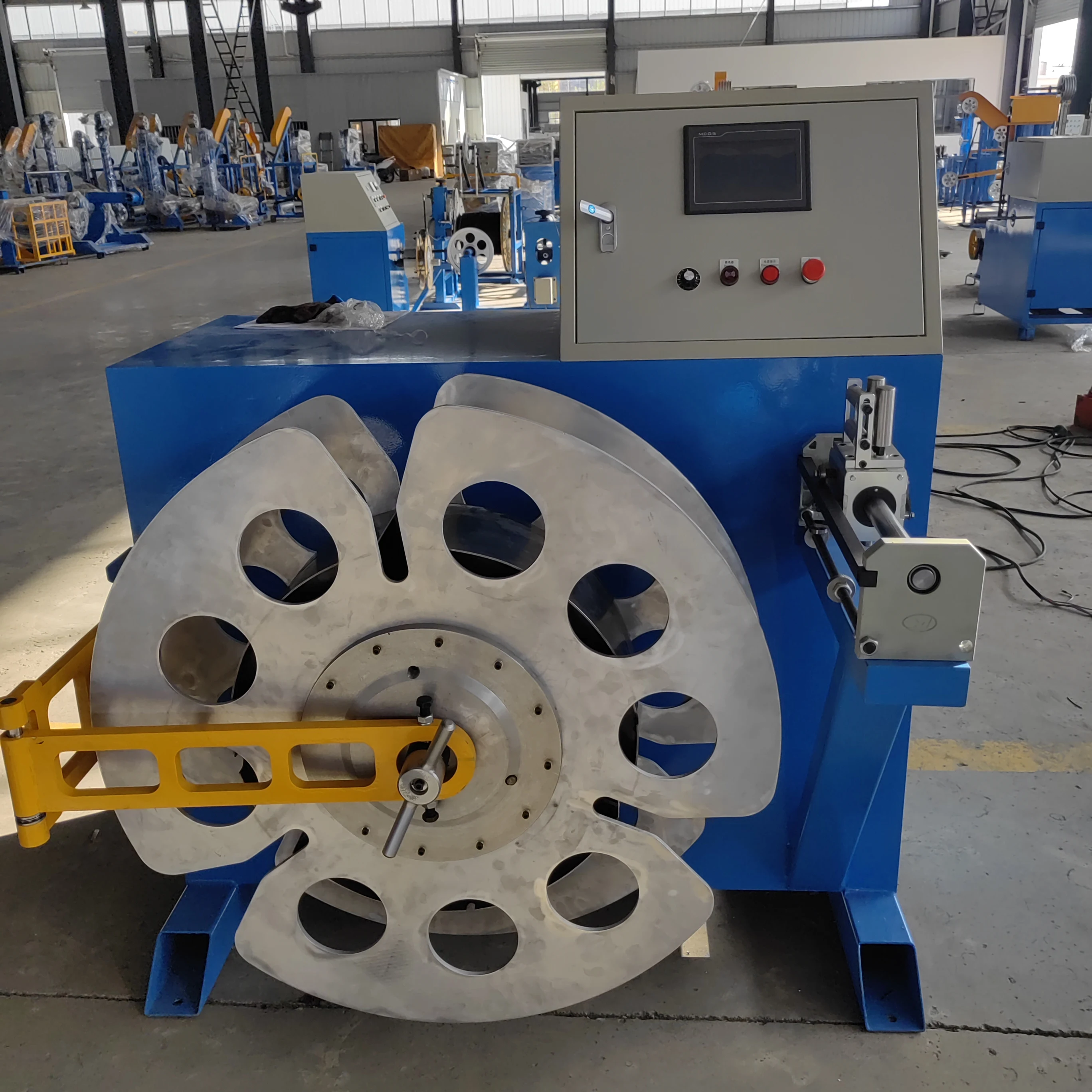 Cable Electric Wire Copper Line Manufacturers Winding Reel Cable Machine GS Brand Model GS1000 AC3-phase 380V 300r/min