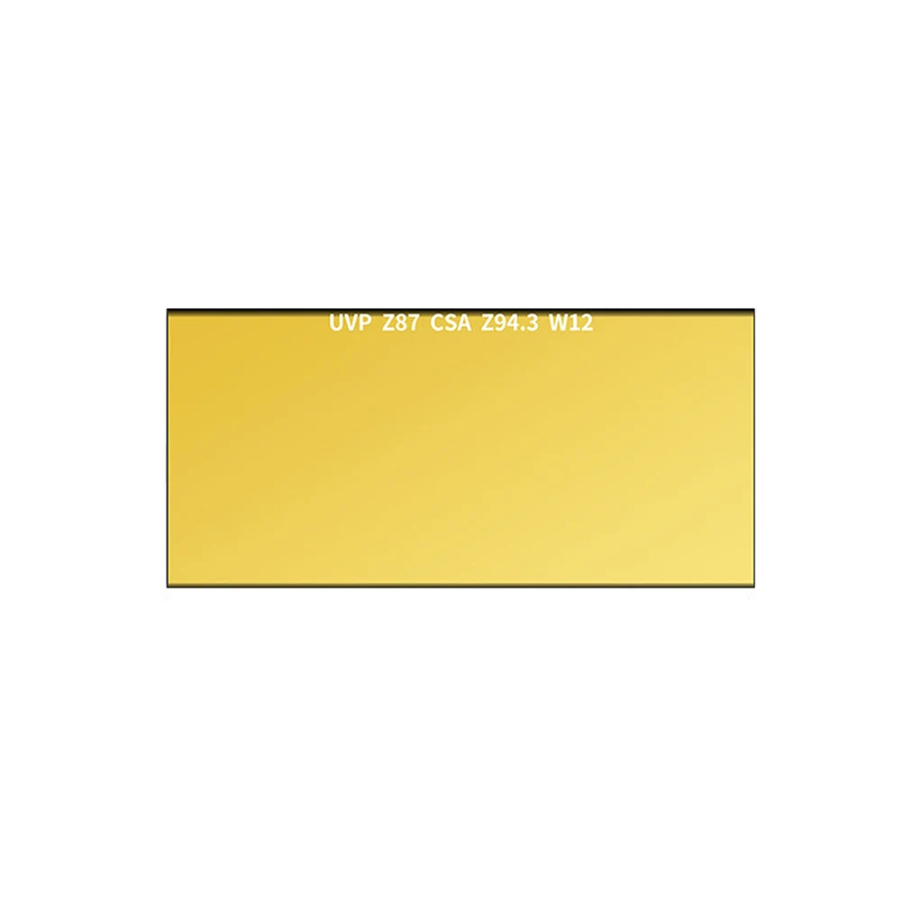 Replacement Welding Lens Glass for Auto Darkening Helmets 10.8 x 5.5 cm Shade Range 9-13 UV IR Filtering Protection