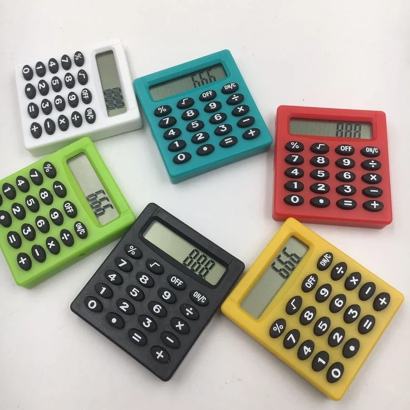 Boutique Stationery Small Square Calculator Personalized Mini Candy Color School & Office Electronics Creative Calculator