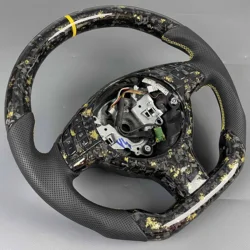 For BMW Old 3 Series M E46 1998-2005 Replacement Carbon Fiber Steering Wheel Alcantara Perforated Leather Material