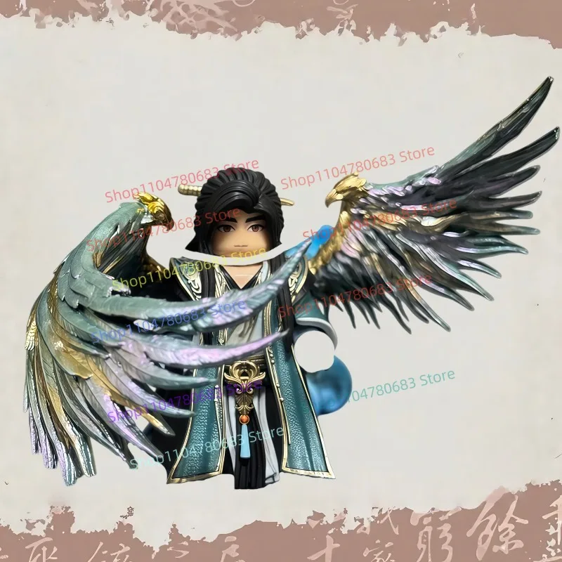 

MOC Building Blocks Chinese Mythology Han Li Mini Figure Assembly Model Display Anime Cartoon Character Decorative Toy Gift