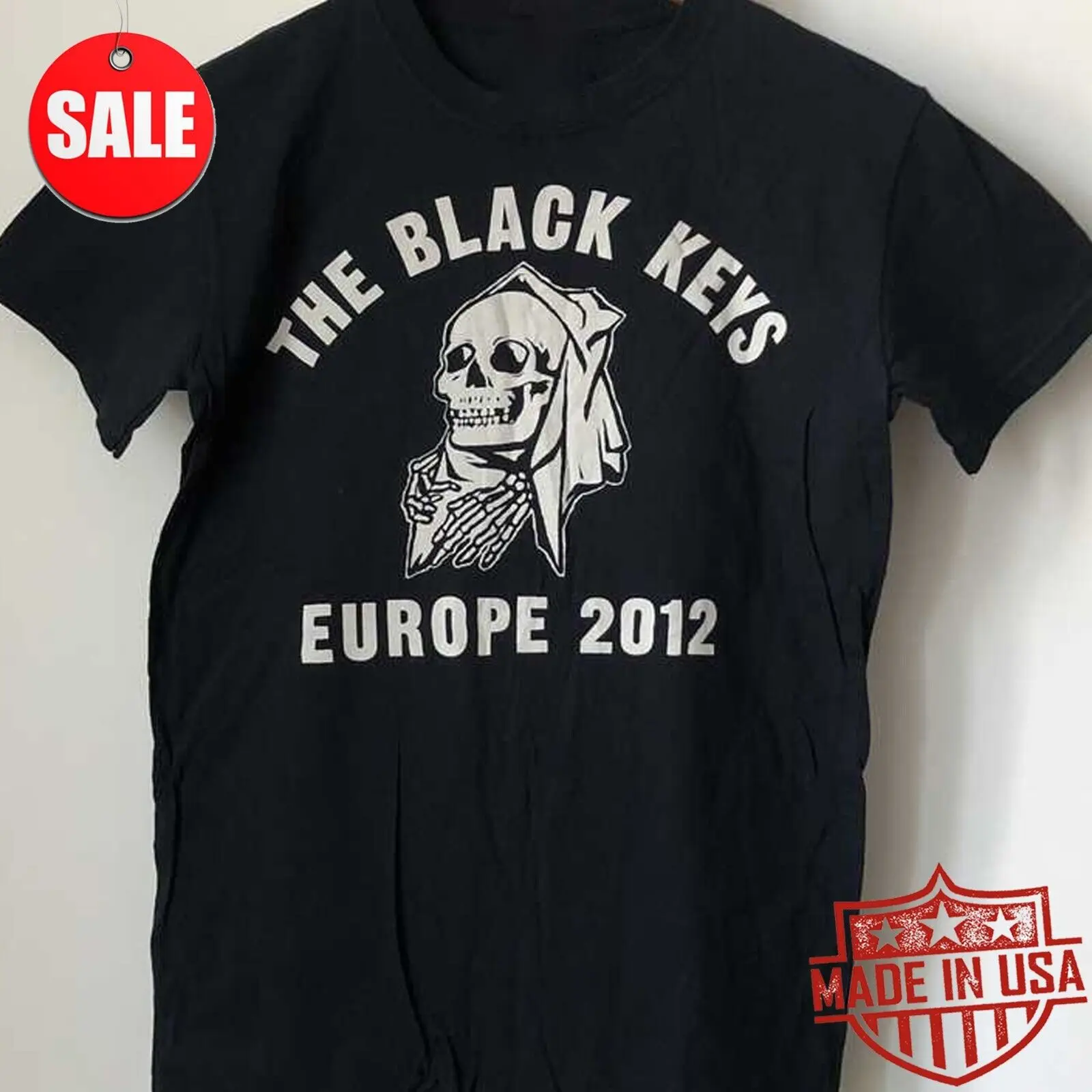 

New The black Keys Europe tour 2012 Gift For Fans Unisex S-5XL Shirt 1LU1044