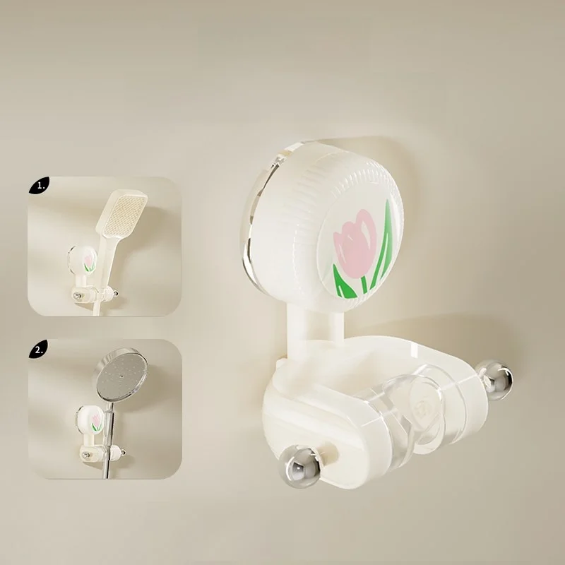 

Batooms ower Head Holder No Drilling Suction Cup Base Stand ower Sprinkler Braet Fixed owerhead Mounting Device