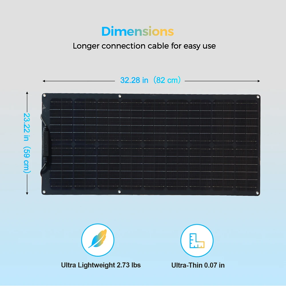 WUZECK 18V 50W elastyczny ładowarka telefonu komórkowego zestaw paneli słonecznych moduł fotowoltaiczny 100W 12V 24V akumulator do domu samochód