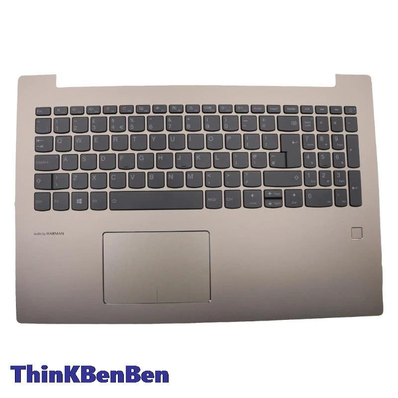 reino unido ingles champagne teclado upper case capa palmrest shell para lenovo ideapad 520 15 15ikb 5cb0n98865 01