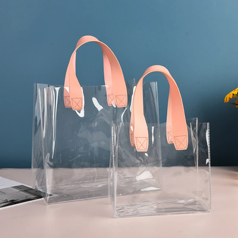 שקית עם ידית עור