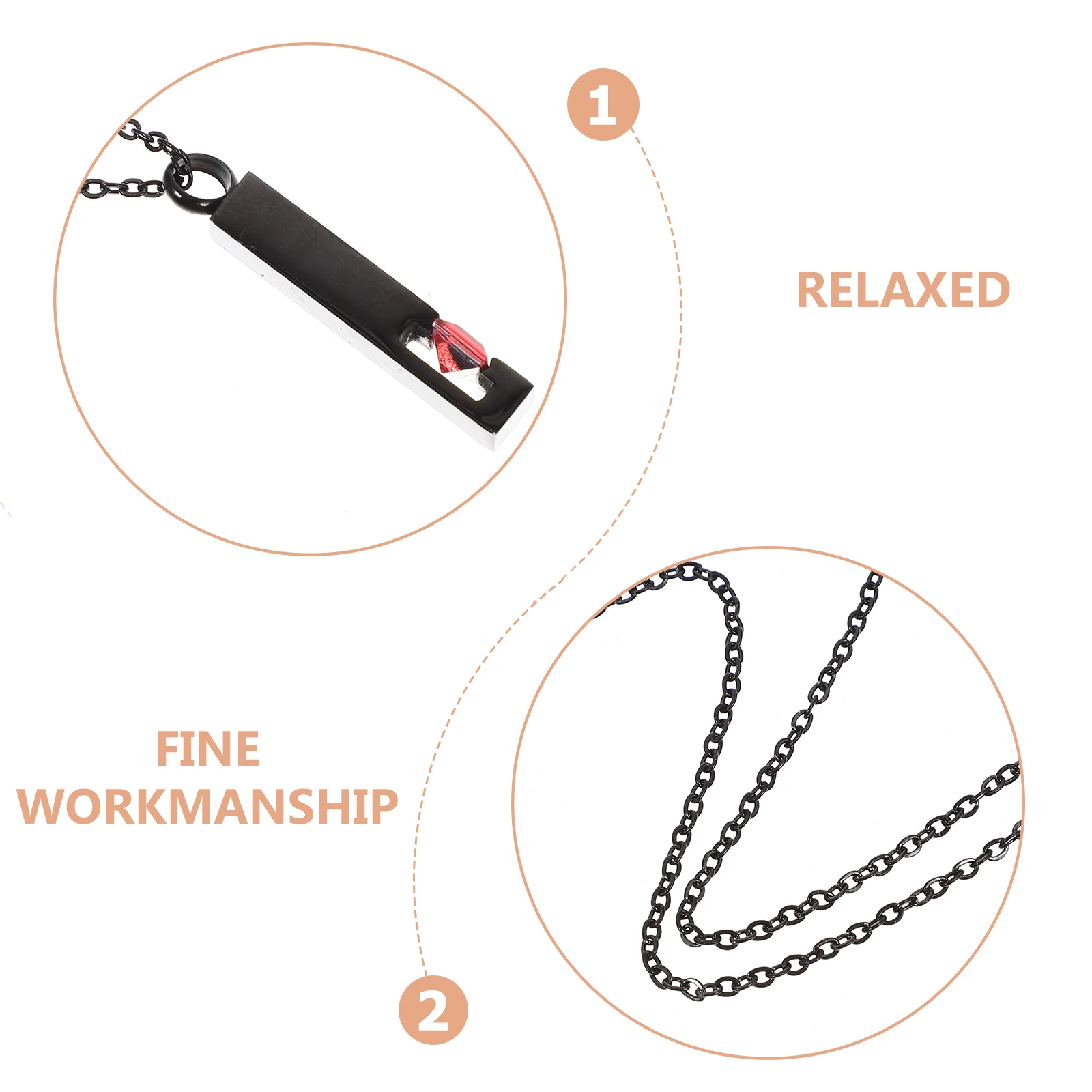 

Ashes Necklace Keepsake for Men Cremation Urn Small Urns Self Fill Jewellery Necklaces