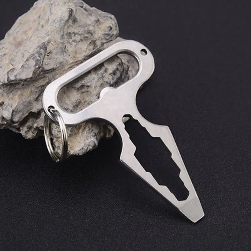 High Quality Stainless Steel Multi Tool Self Defense Spikes Outdoor Camping Survival Multi Functional Wrench Tool Opener