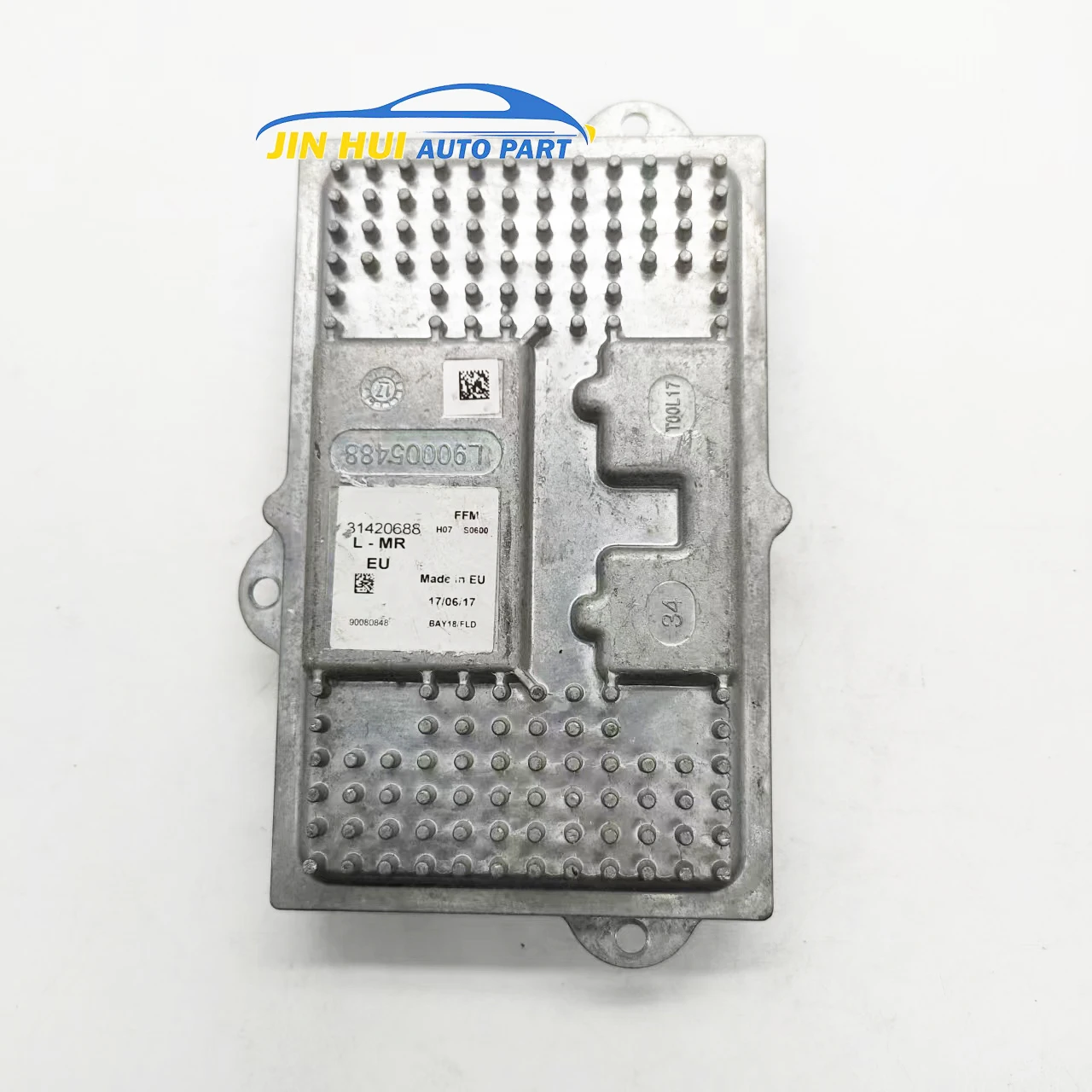 Fotografia 4: Módulo Controlador de Farol LED Original 31420688 Ballast 90080848 H07 S0600 Compatível com S90 V90 XC90 2017-2018