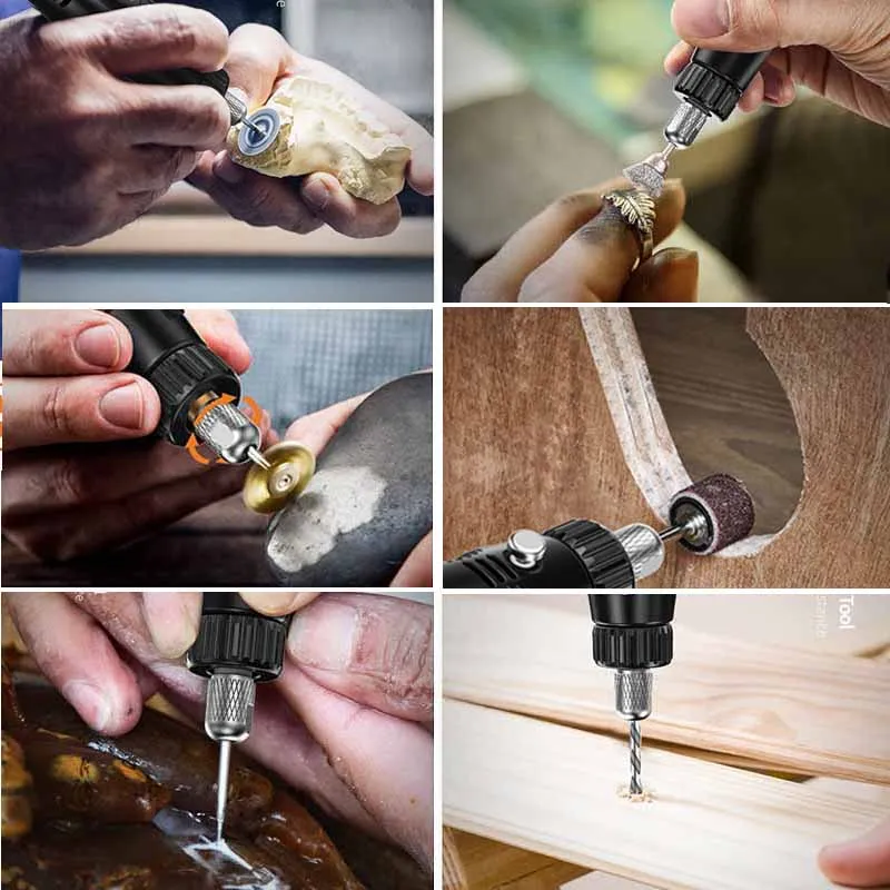 105Pcs Mini Drill Multi-Rotary Tool Accessory Set Grinding Polishing Rotary Tool Rotary Polishing Kit