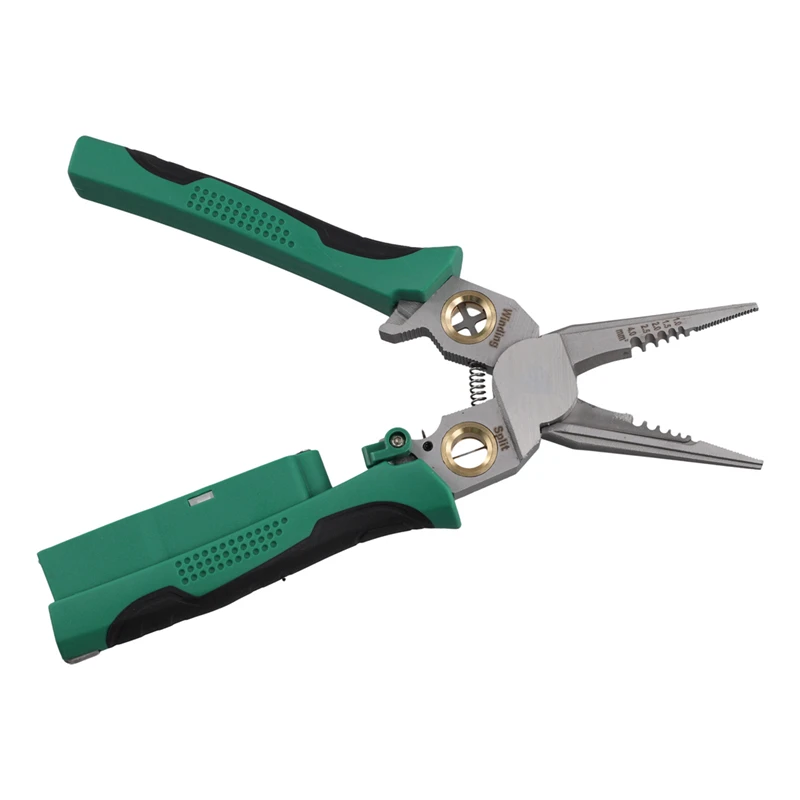 Multi-Functional Wire Stripper Scissors Electricity Wire Stripper Pliers Cutting Cable With Electrical Measuring Pliers