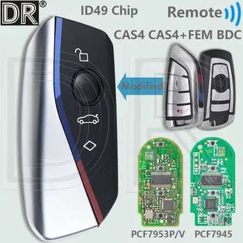 DR Modificato CAS4 + FEM ID49 PCF7945 PCF7953 Chip 315/433/434/868MHz Perimossimità Chiave A Distanza Per BMW 1 3 5 6 7 Serie F Telaio