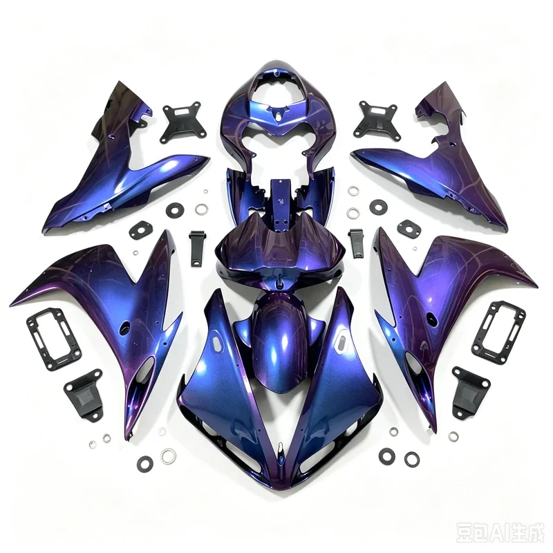 Motorcycle Fairing kit for Yamaha YZF1000 2004 2005 2006 year R1 04 -06 Fairing purple motorcycle shell