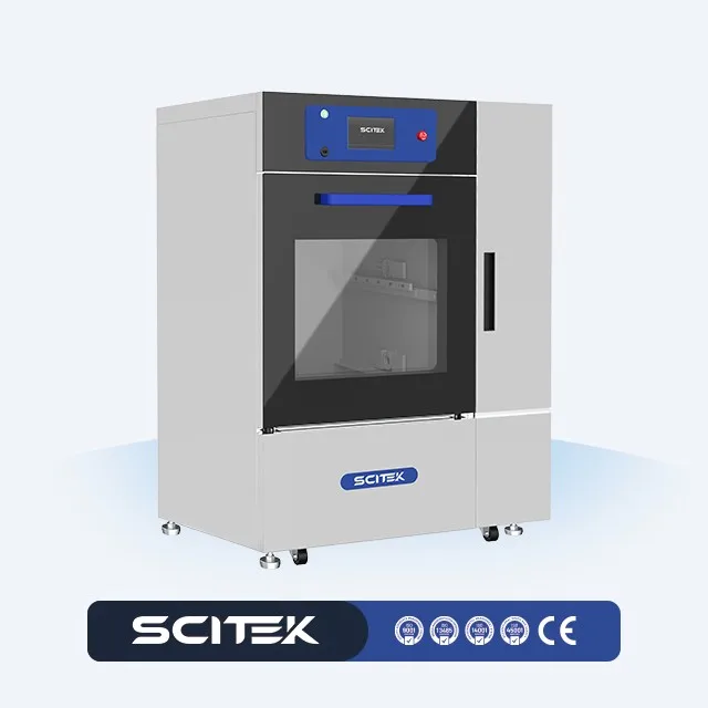COOFULL  Laboratory Automatic Glassware Washer 90L 4.3-inch Color LCD Touchscreen 304/316 Stainless Steel Dual Peristaltic OEM