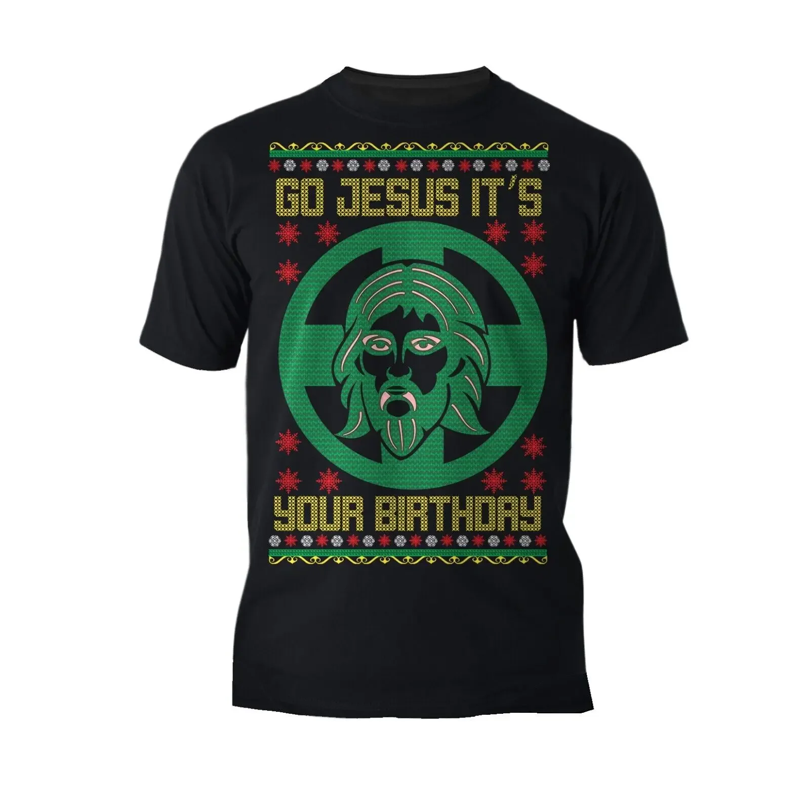 Christmas Go Jesus Its Your Birthday Meme Funny Ugly Xmas Official Men's T Shirt