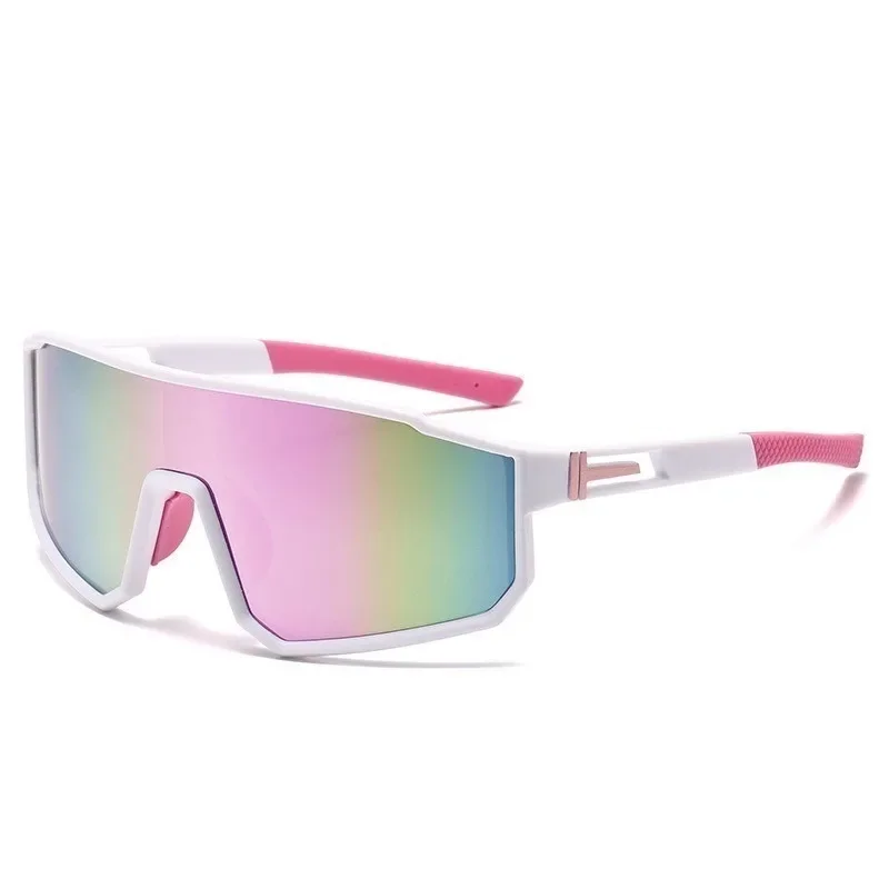 Occhiali da sole da ciclismo per uomo donna che guidano acqua lente argento sport all'aria aperta protezione anti-ultravioletti