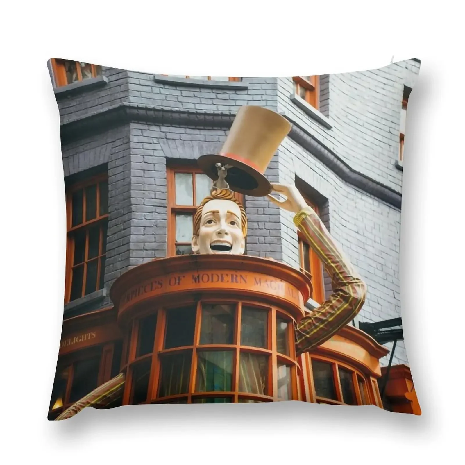 Weasley Wizard Wheezes Throw Pillow Pillow Decor Anime Cusions Cover pillow