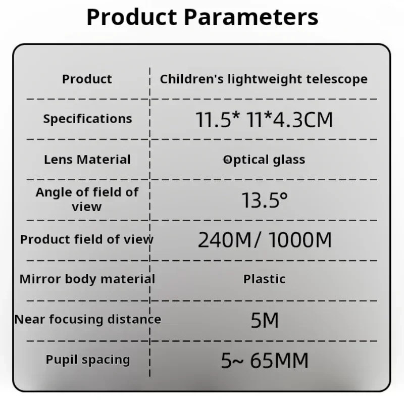 أطفال العلوم تلسكوب فلكي اللعب عدسة مكبرة تجربة عالية التكبير 20/30/40x المجهر التعليم لعبة الهدايا