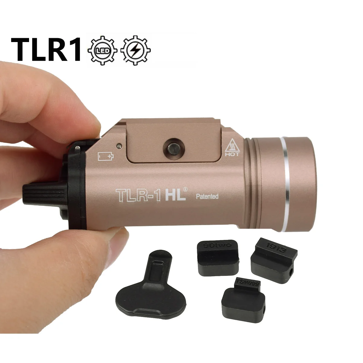 Tactical TLR TLR 8 TLR-7 TLR-7X TLR-1 HL Airsoft Scout Light Hunting Pistol Gun Hanging Spotlight Flashlight For Glock 17 19 - view 3
