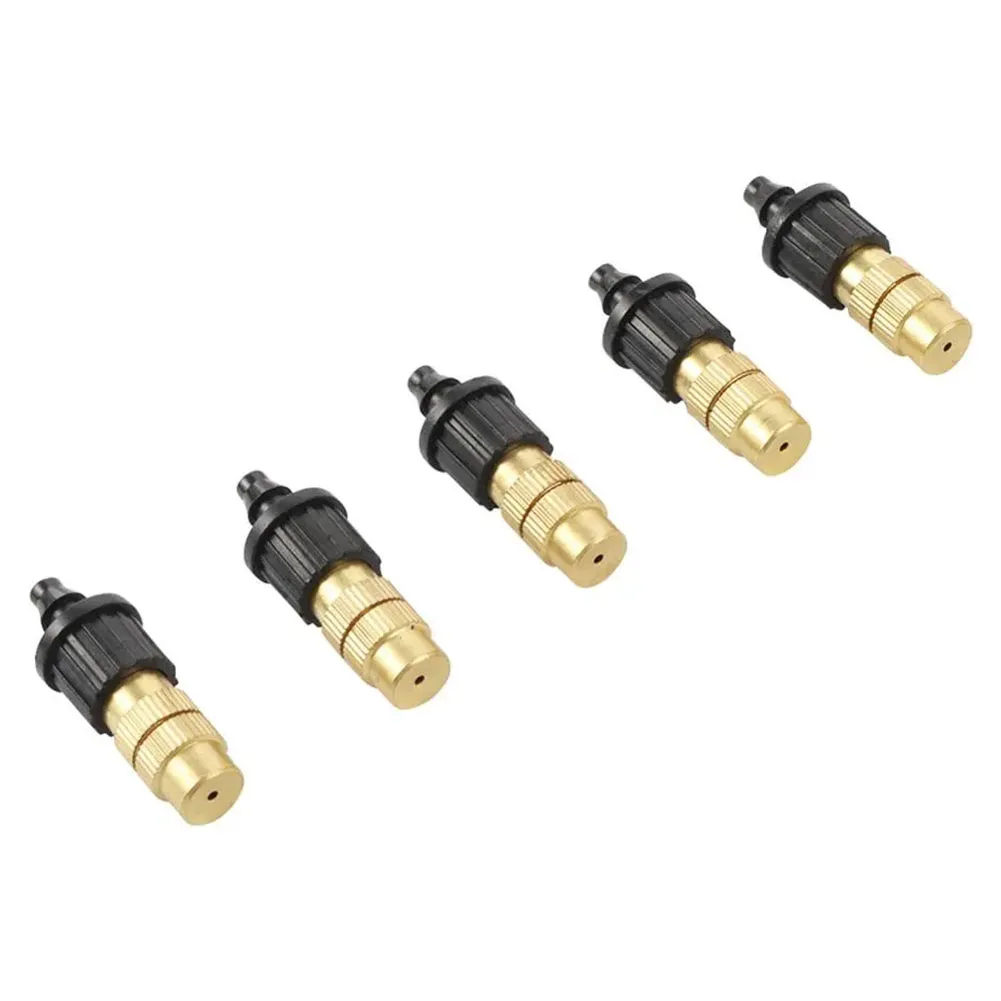 High Quality Cooling Balcony Watering Copper Sprayer Spray Nozzles Misting Nozzle Removable Spout Sprinkler Set