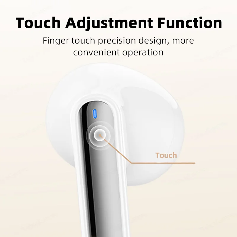 Bluetooth 5.3 TWS HiFi Wireless Earphones Touch Waterproof Life Earbuds ENC HD Call For iPhone 15 14 13 Samsung Huawei Xiaomi - Image 3