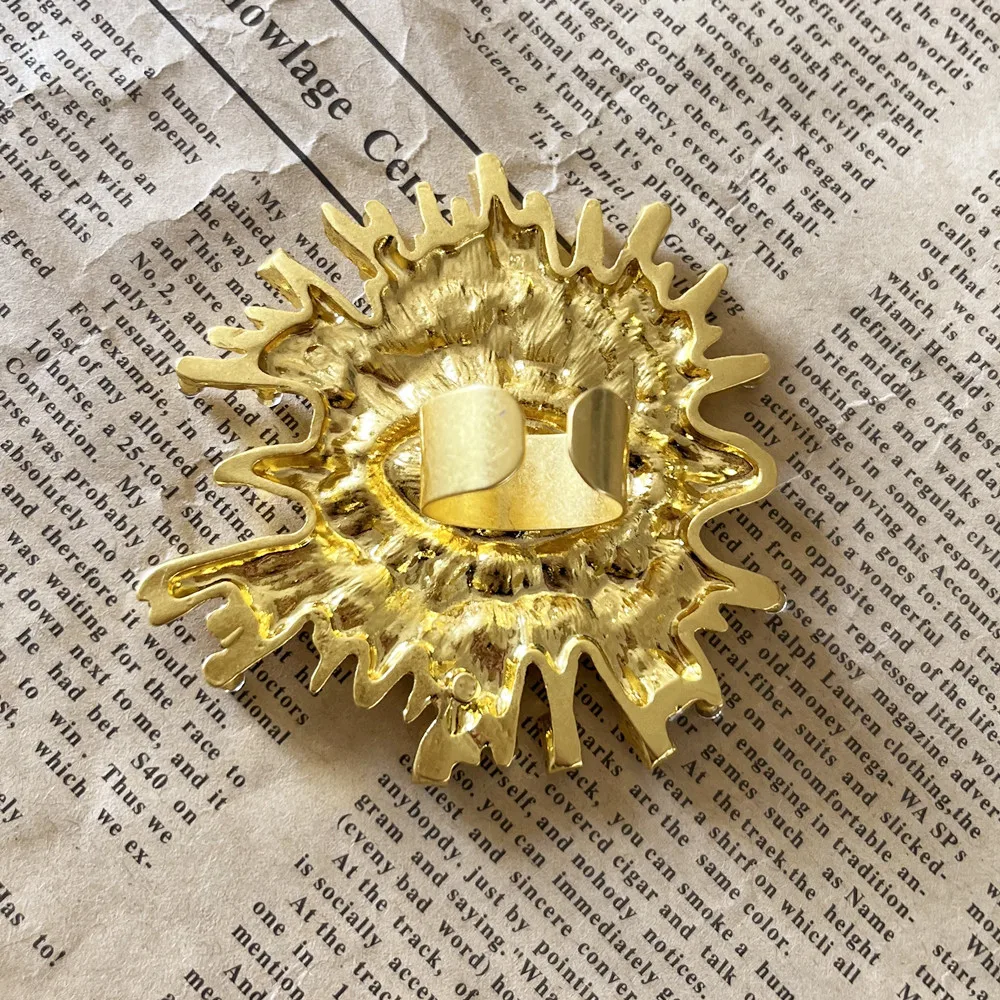Barocke Mode-Ohrringe aus Legierung mit großen Augenmotiven für Damen, übertriebene Statement-Ohrringe, Accessoires – Detail 7