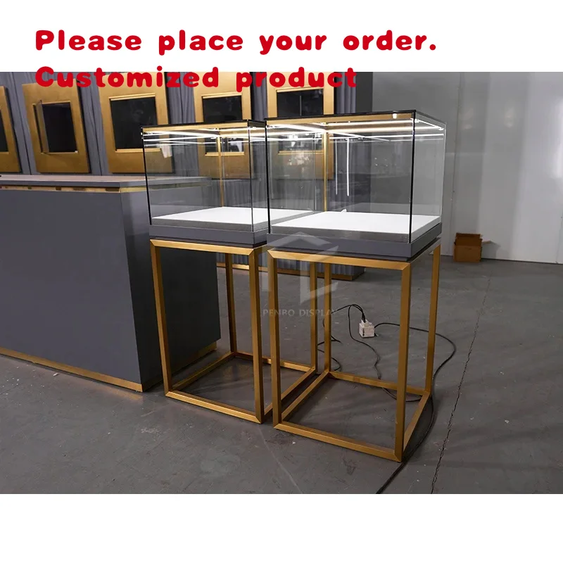 custom.Fancy Jewellery Display Showcase Jewellery Shop Counter Design Images Full View Jewelry Display Cases Shop and Showro