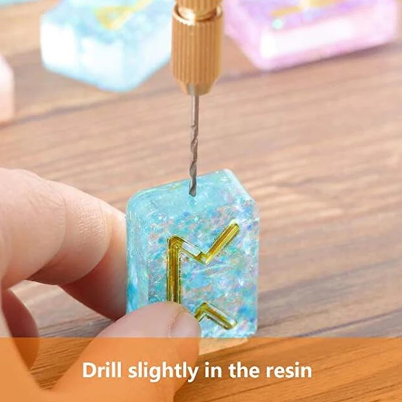 Mini USB Electric Drill Handheld Hole Punching Machine Epoxy Puncher for Resin DIY Craft Jewelry Making Tool